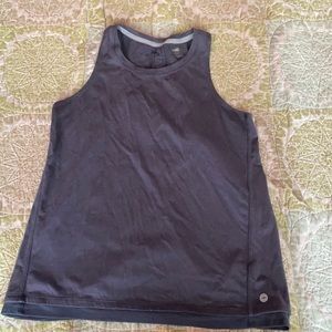 Girls Gray Athletic Tank Top